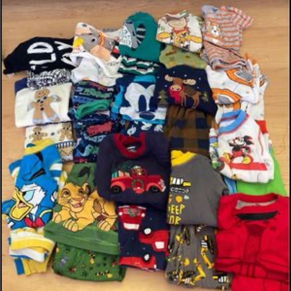 Large lot boys clothing 0-24 months